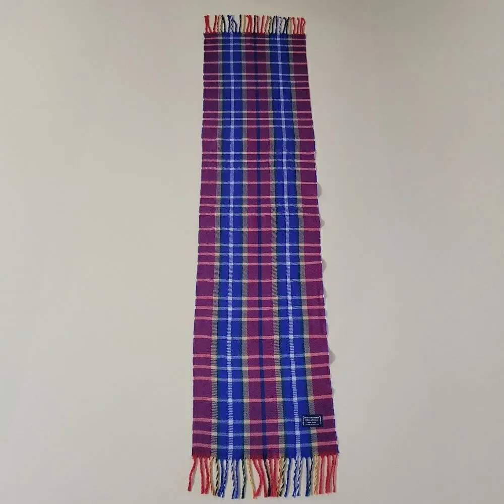 Super Cashmore Plaid Acrylic Tartan Oblong Scarf